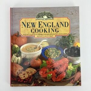 New England Cooking 50 Authentic Recipes - Hardcover Cookbook